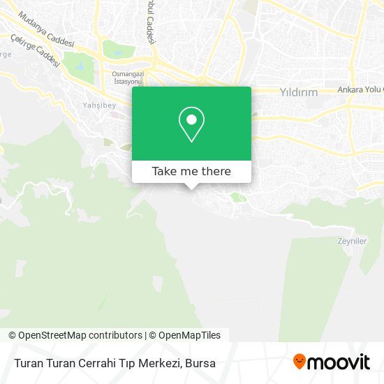 Turan Turan Cerrahi Tıp Merkezi map