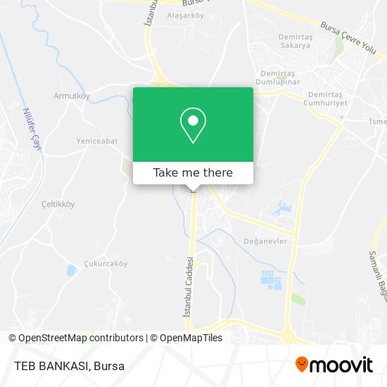 TEB BANKASI map