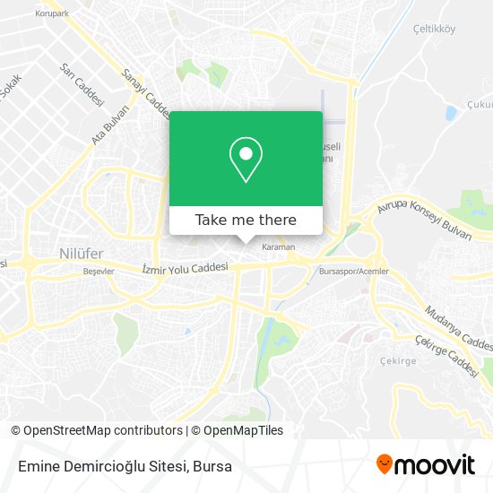 Emine Demircioğlu Sitesi map