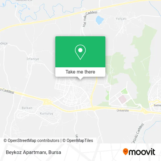 Beykoz Apartmanı map