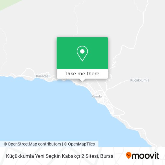 Küçükkumla Yeni Seçkin Kabakçı 2 Sitesi map
