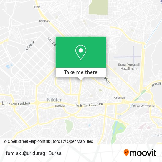 fsm akuğur duragı map