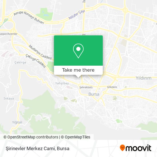 Şirinevler Merkez Cami map