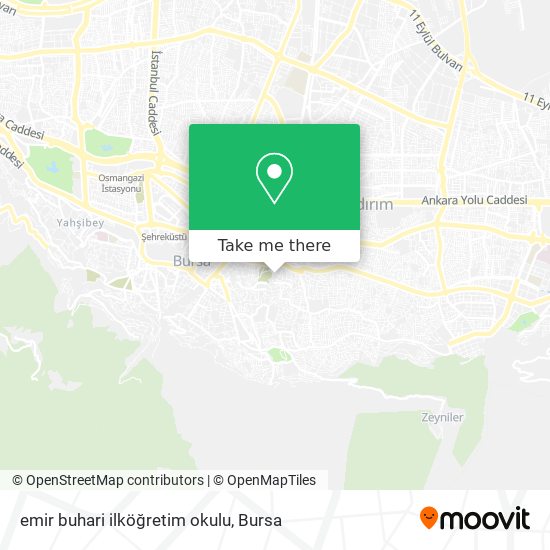 emir buhari ilköğretim okulu map