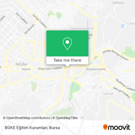 BÜKE Eğitim Kurumları map