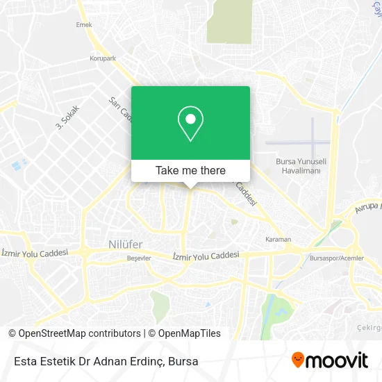 Esta Estetik Dr Adnan Erdinç map