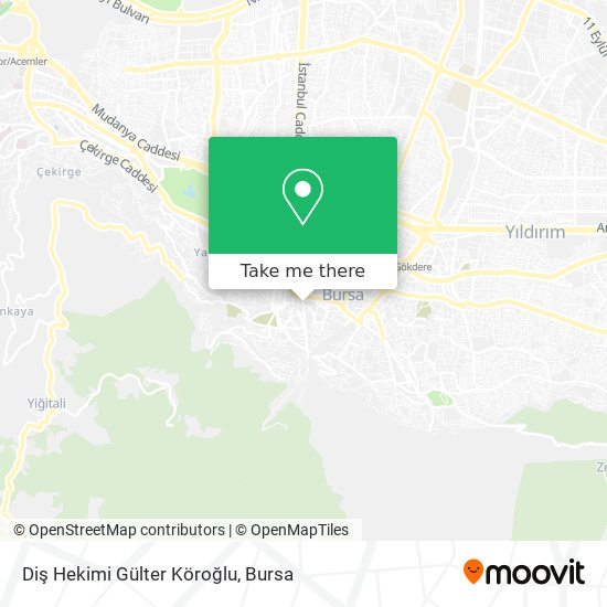Diş Hekimi Gülter Köroğlu map