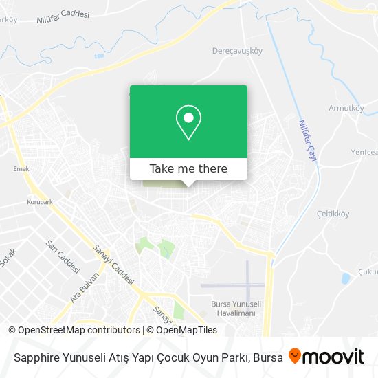 Sapphire Yunuseli Atış Yapı Çocuk Oyun Parkı map