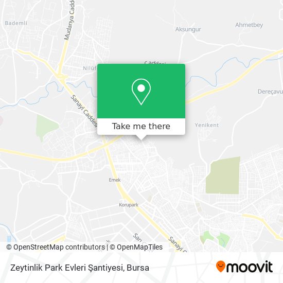 Zeytinlik Park Evleri Şantiyesi map