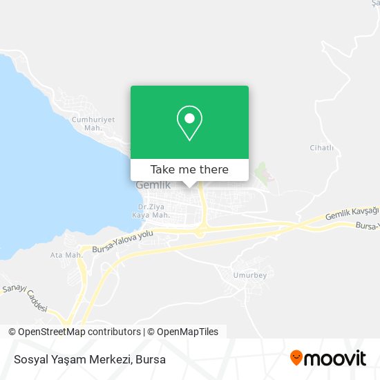 Sosyal Yaşam Merkezi map