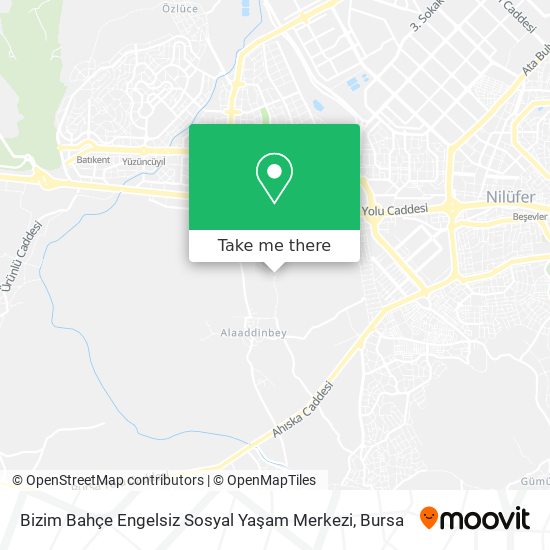 Bizim Bahçe Engelsiz Sosyal Yaşam Merkezi map
