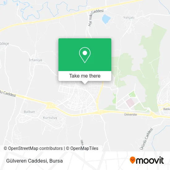 Gülveren Caddesi map