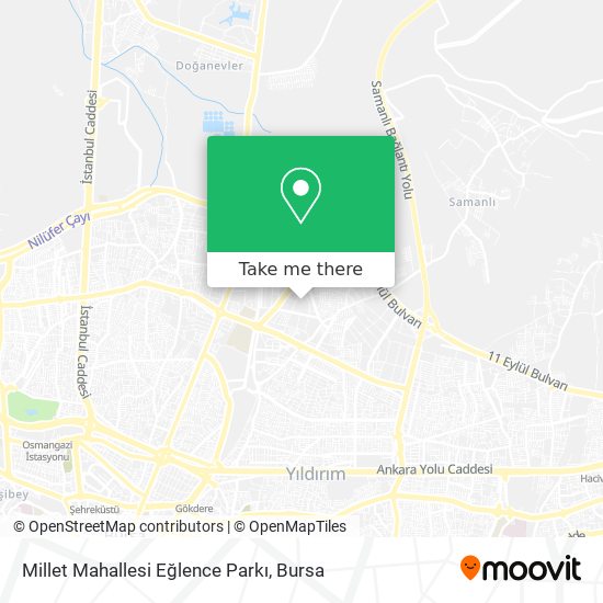 Millet Mahallesi Eğlence Parkı map