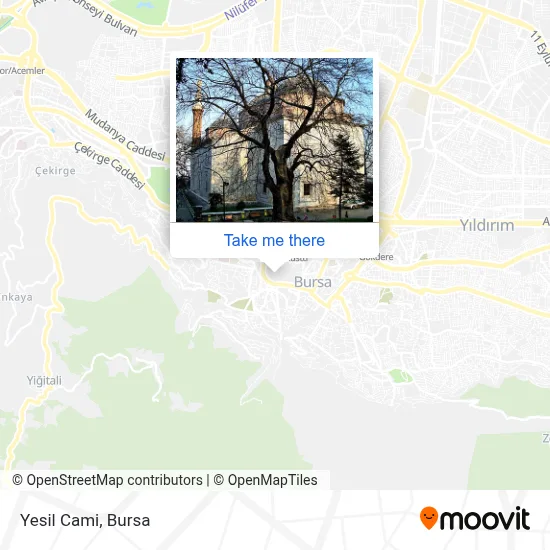 Yesil Cami map