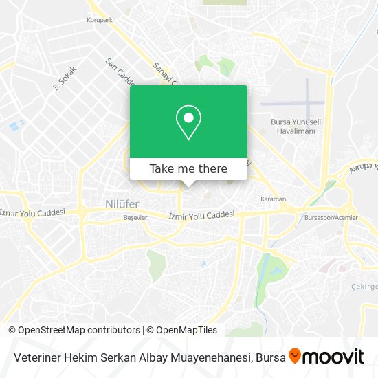 Veteriner Hekim Serkan Albay Muayenehanesi map