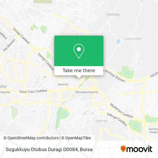 Sogukkuyu Otobus Duragi D0084 map