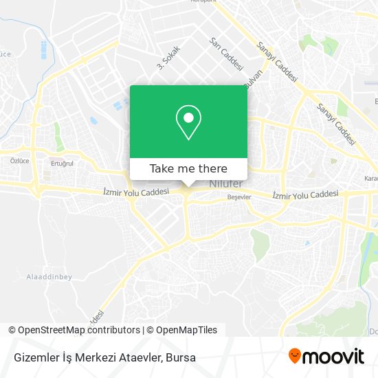 Gizemler İş Merkezi Ataevler map