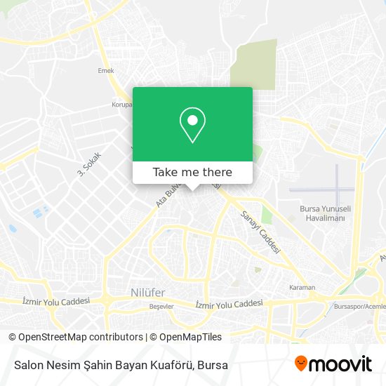 Salon Nesim Şahin Bayan Kuaförü map