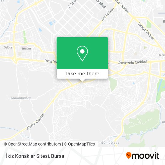 İkiz Konaklar Sitesi map