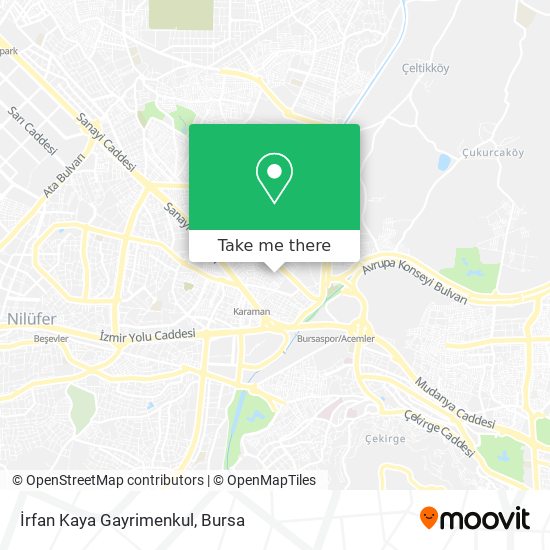 İrfan Kaya Gayrimenkul map