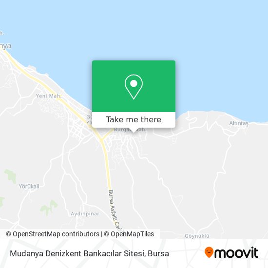 Mudanya Denizkent Bankacılar Sitesi map