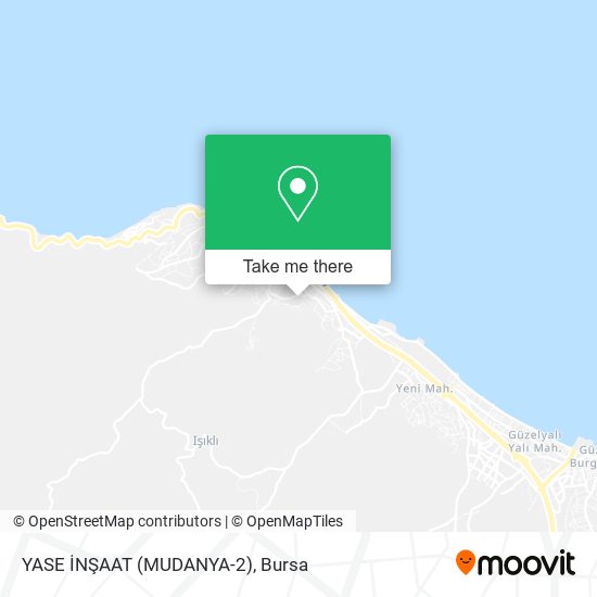 YASE İNŞAAT (MUDANYA-2) map