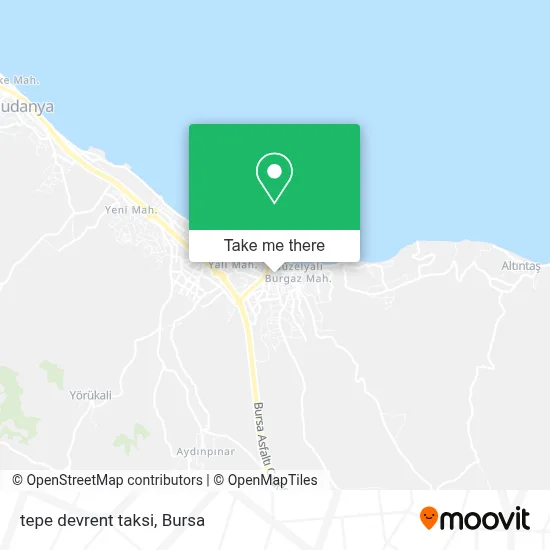 tepe devrent taksi map