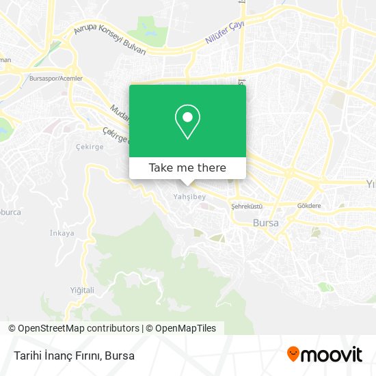 Tarihi İnanç Fırını map