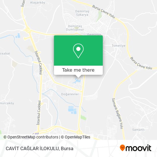 CAVİT CAĞLAR İLOKULU map
