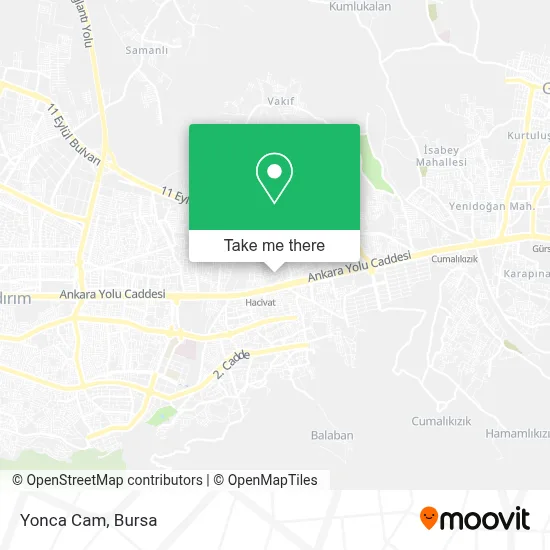 Yonca Cam map