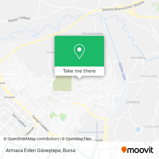 Atmaca Evleri Güneştepe map