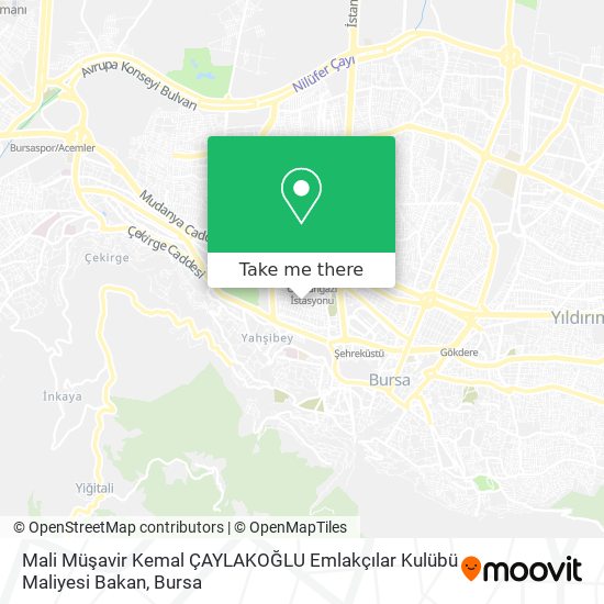 Mali Müşavir Kemal ÇAYLAKOĞLU Emlakçılar Kulübü Maliyesi Bakan map