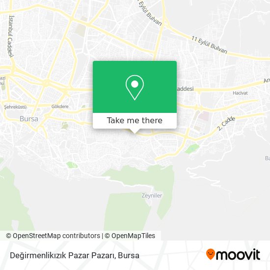 Değirmenlikızık Pazar Pazarı map
