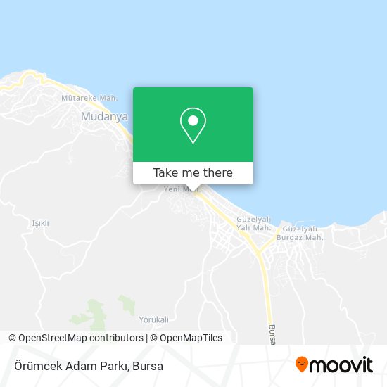 Örümcek Adam Parkı map
