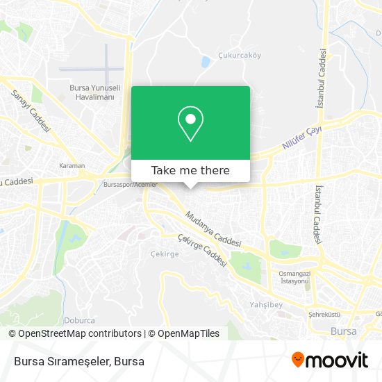 Bursa Sırameşeler map