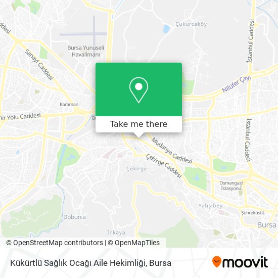 Kükürtlü Sağlık Ocağı Aile Hekimliği map