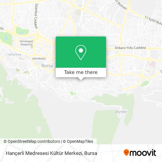 Hançerli Medresesi Kültür Merkezi map