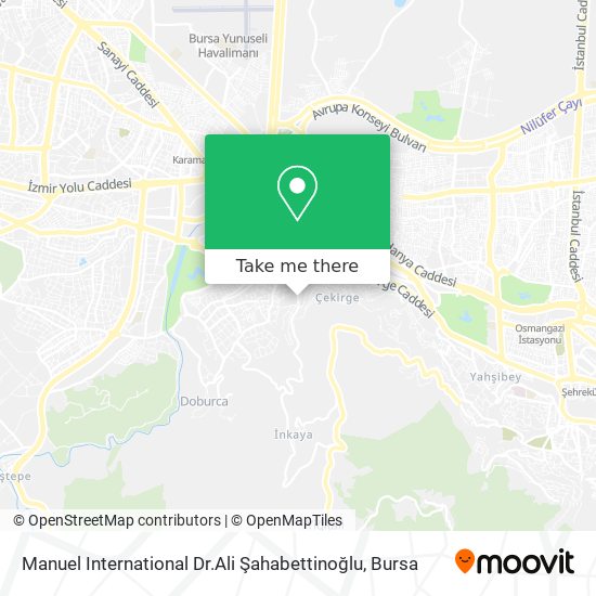 Manuel International Dr.Ali Şahabettinoğlu map