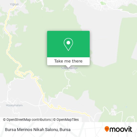 Bursa Merinos Nikah Salonu map