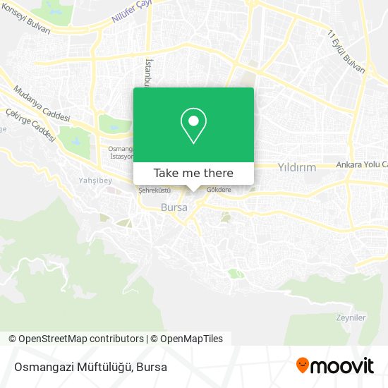Osmangazi Müftülüğü map