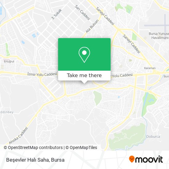 Beşevler Halı Saha map