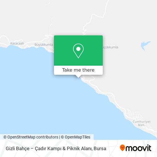 Gizli Bahçe – Çadır Kampı & Piknik Alanı map
