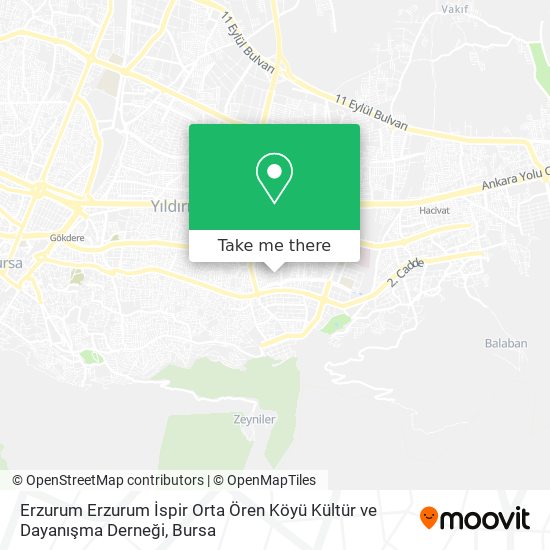 Erzurum Erzurum İspir Orta Ören Köyü Kültür ve Dayanışma Derneği map