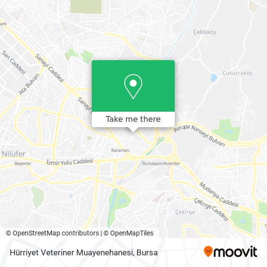 Hürriyet Veteriner Muayenehanesi map