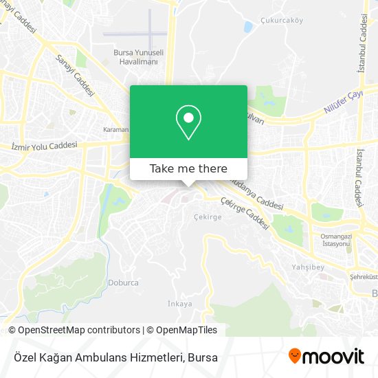 Özel Kağan Ambulans Hizmetleri map