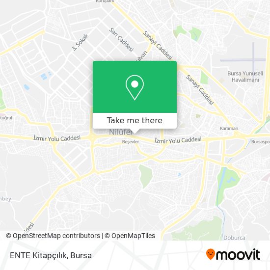 ENTE Kitapçılık map