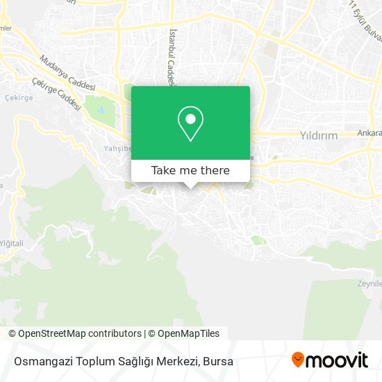 Osmangazi Toplum Sağlığı Merkezi map