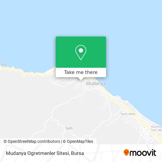 Mudanya Ogretmenler Sitesi map