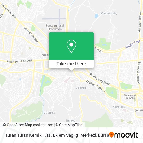 Turan Turan Kemik, Kas, Eklem Sağlığı Merkezi map