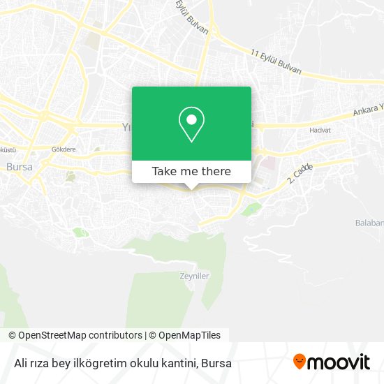 Ali rıza bey ilkögretim okulu kantini map